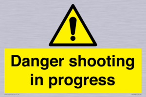 Danger shooting in progress